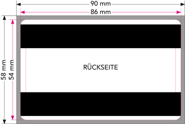 Spezifikationen für Magnetstreifen